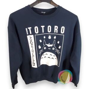 Studio Ghibli My Neighbor Totoro Black Sweatshirt XL